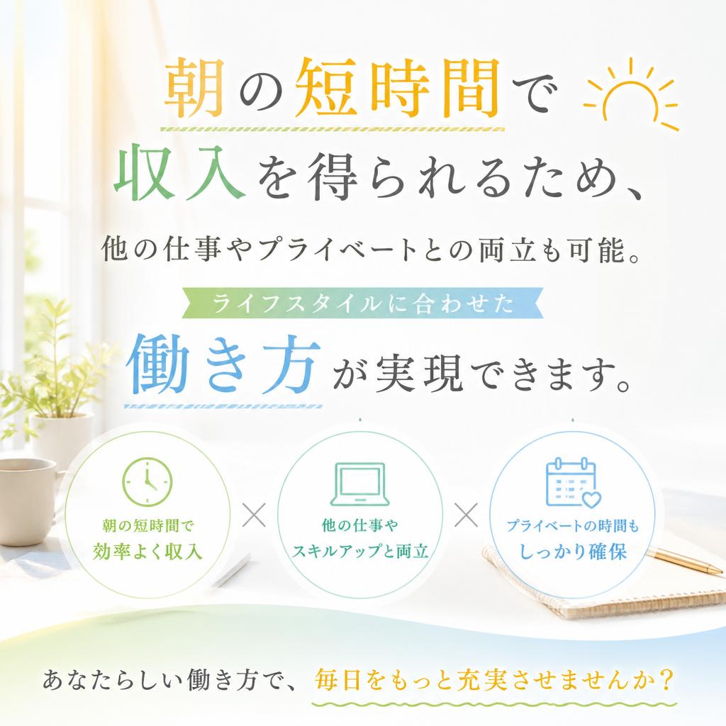 理想のライフスタイルを実現