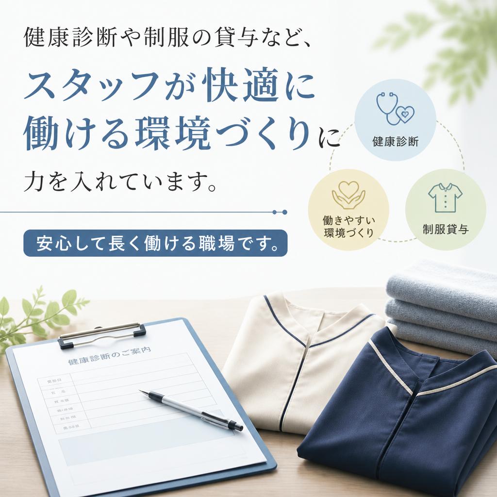 安心・快適な職場環境