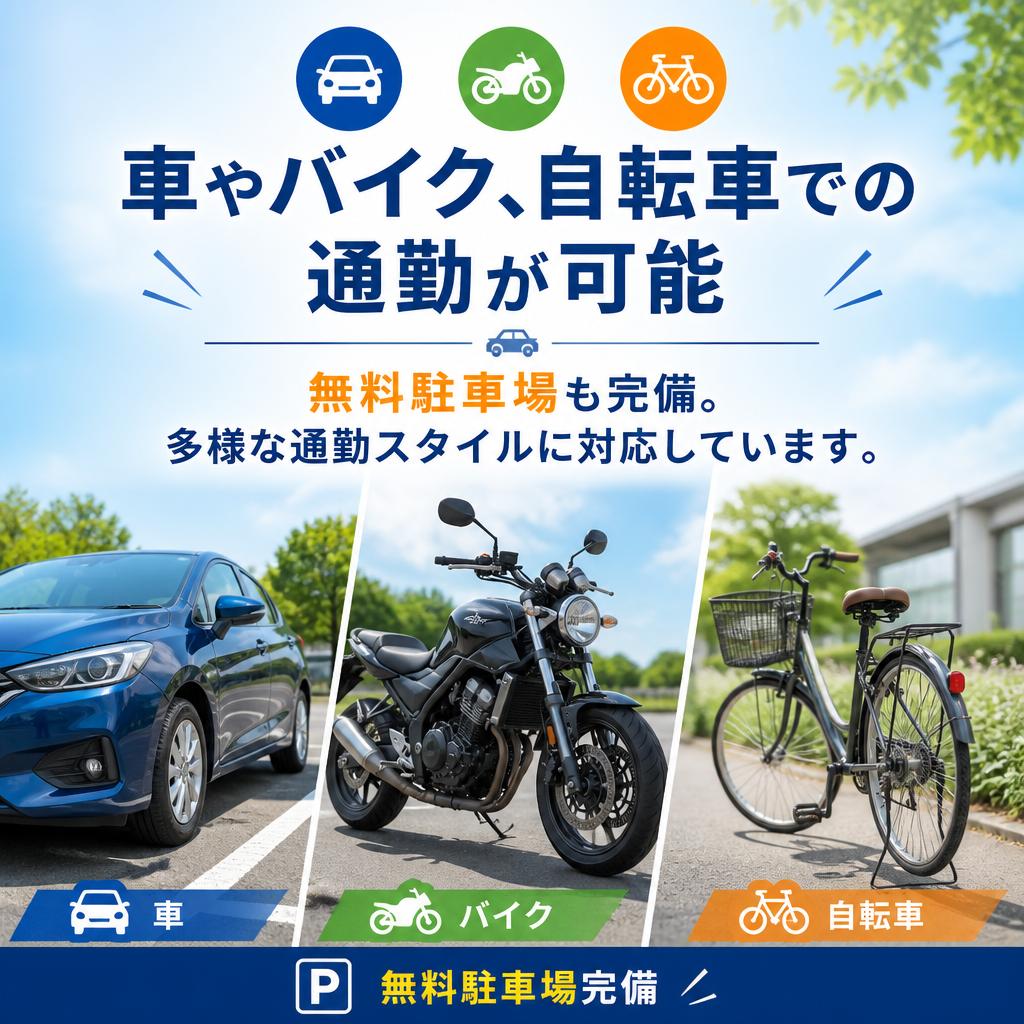 快適な通勤環境