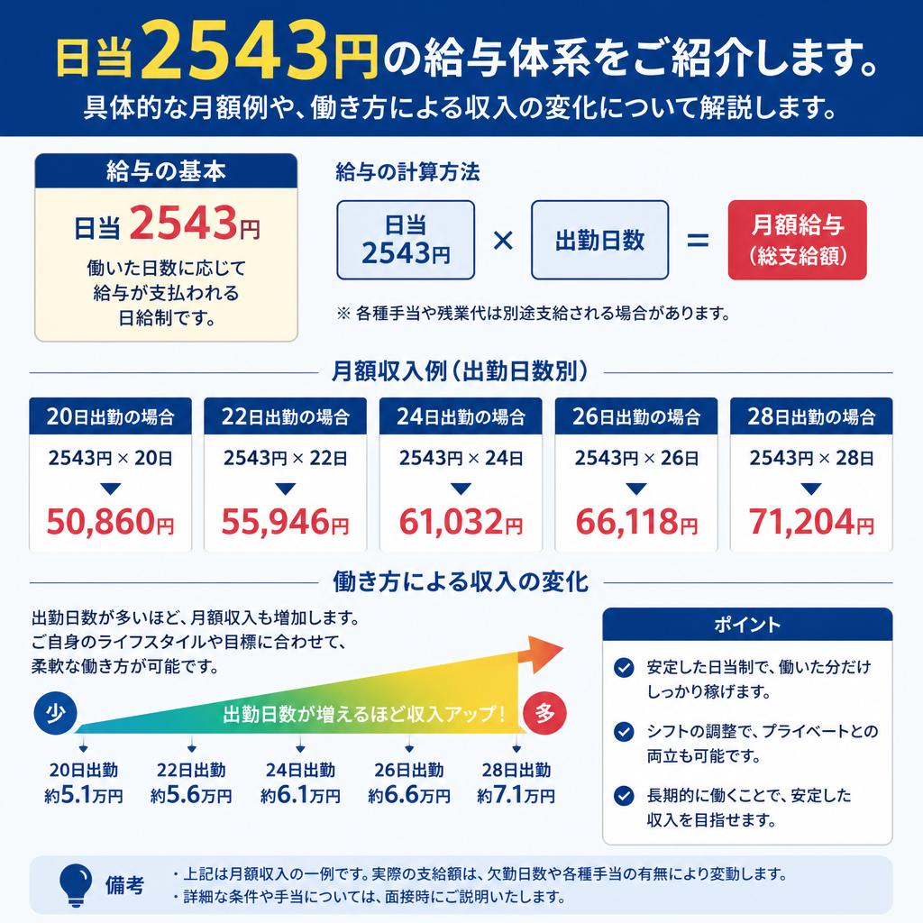 給与について