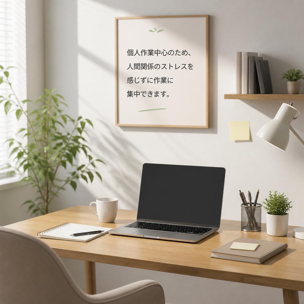 4. ストレスフリーな作業環境