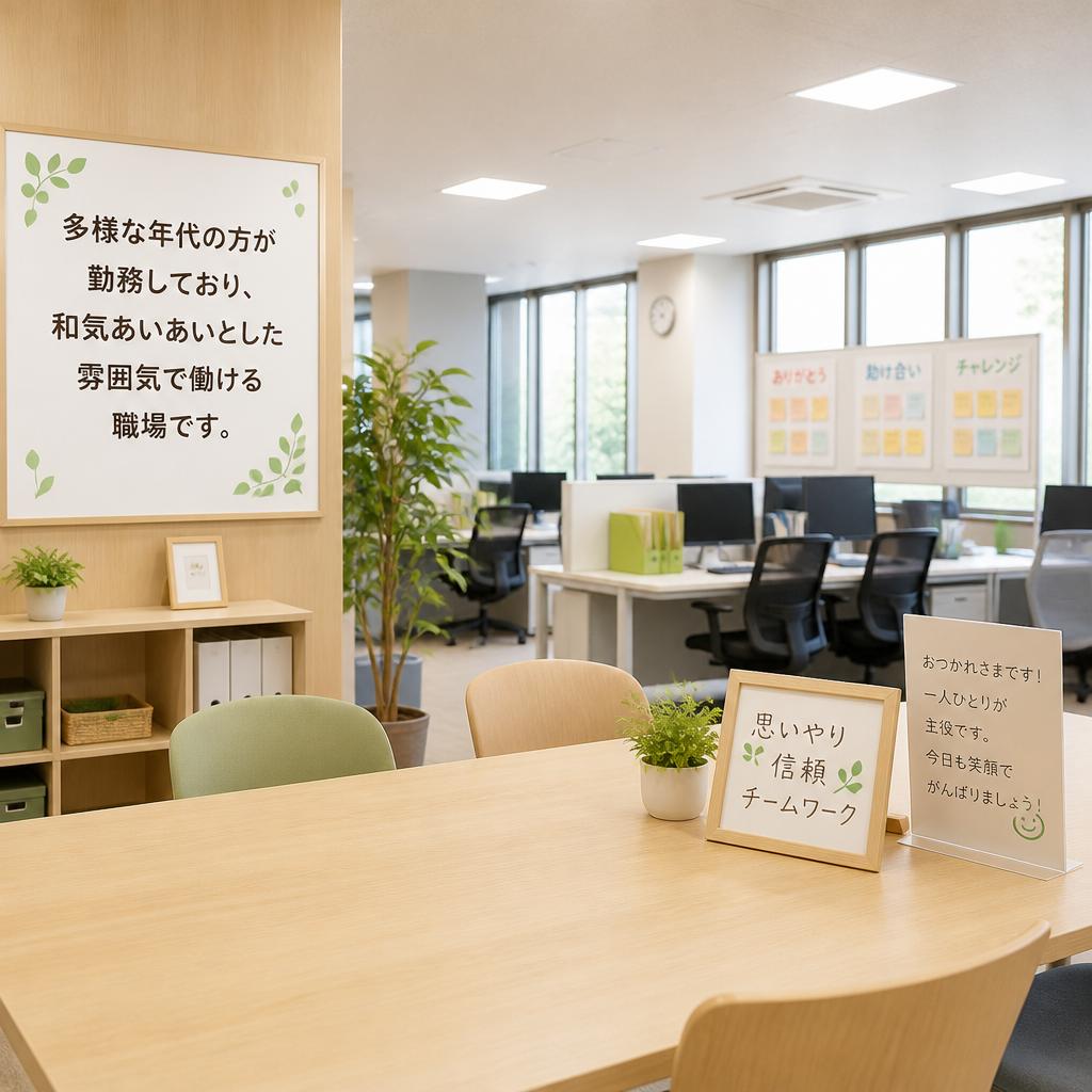 20代から60代まで、幅広いスタッフが活躍中