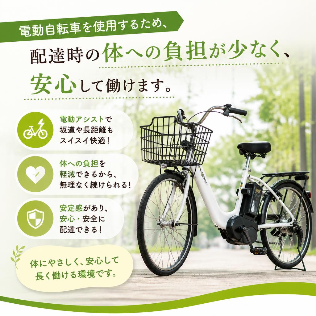 体への負担が少ない！