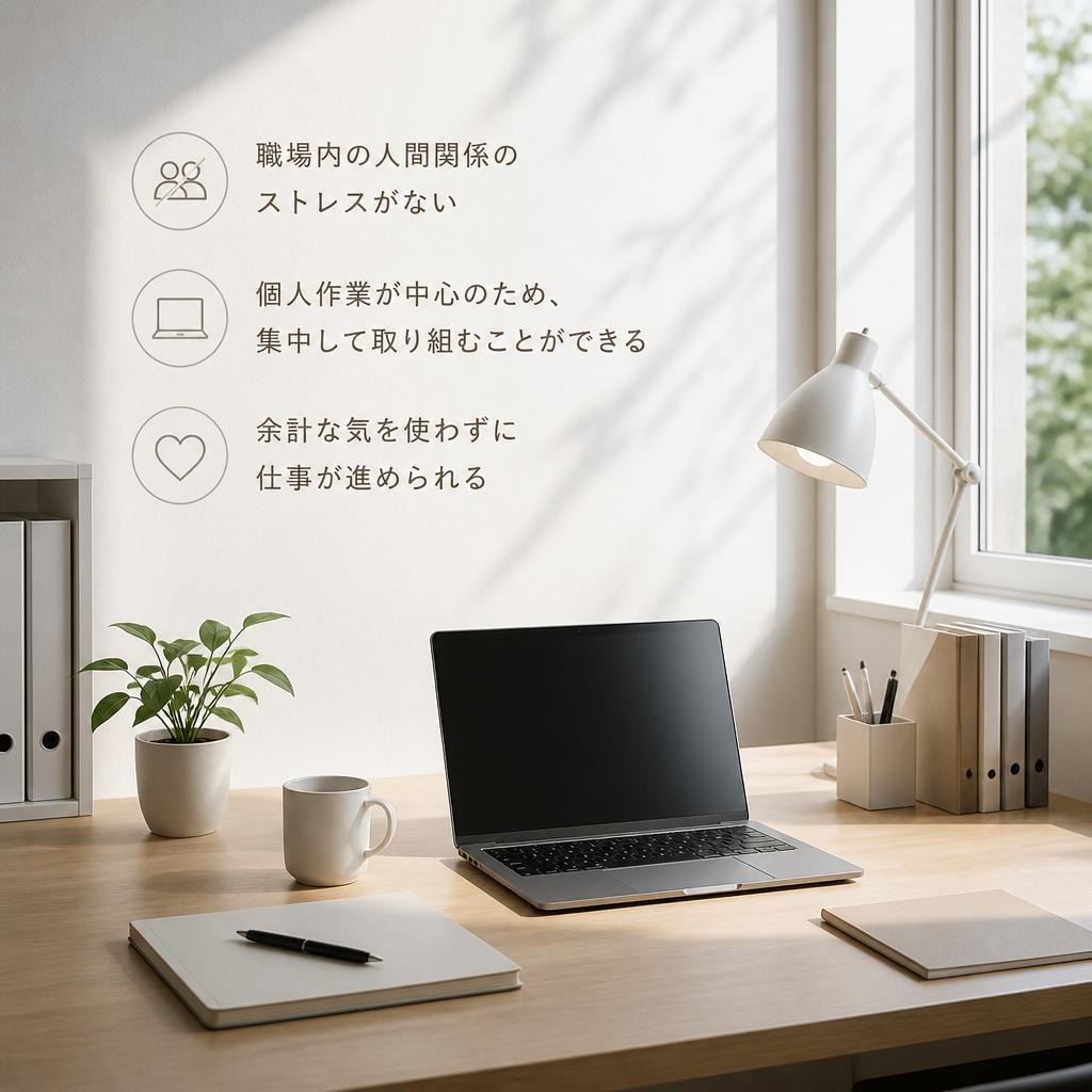 ストレスフリーな職場