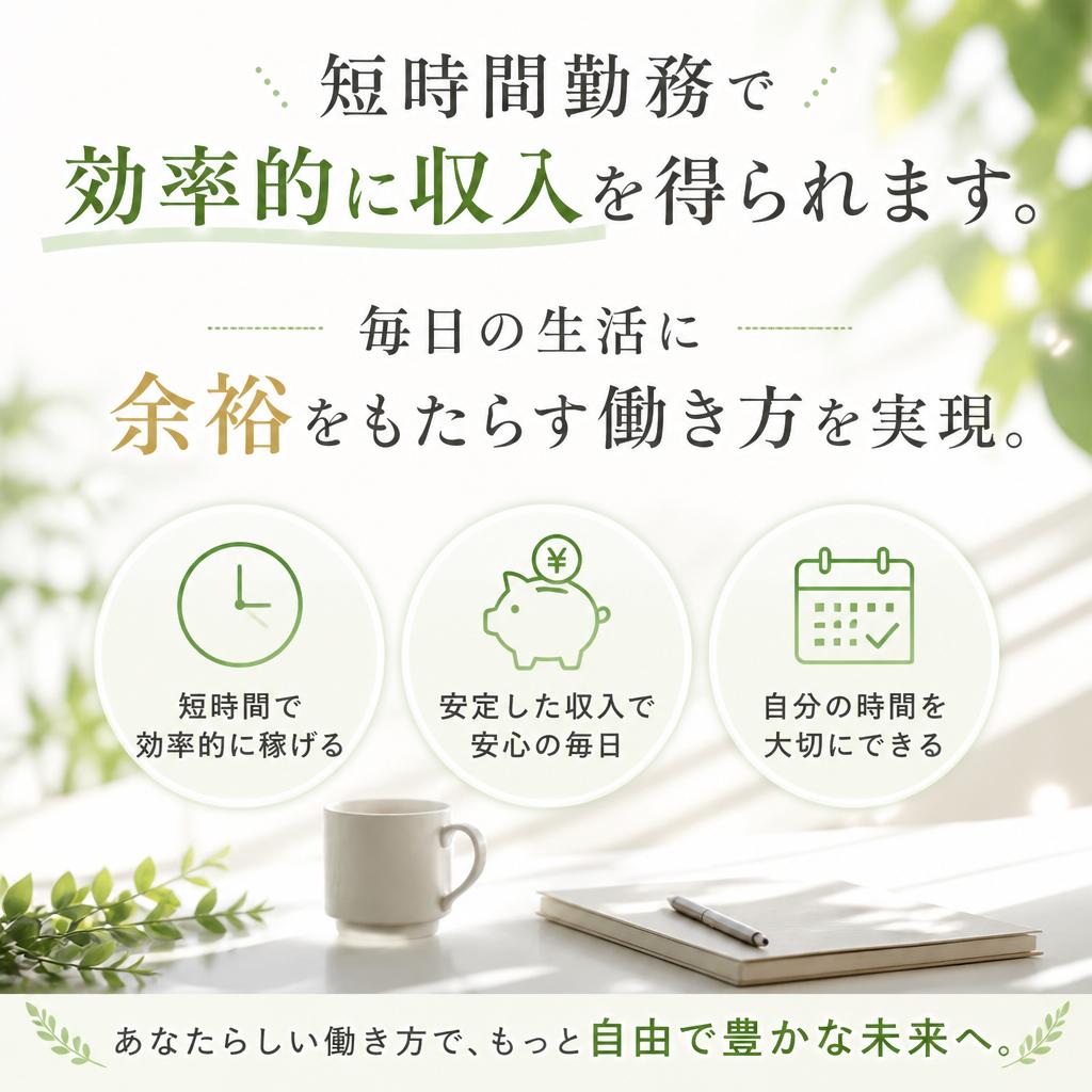 出勤は1日わずか2時間