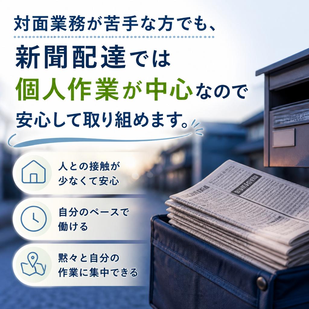対面が苦手でも安心