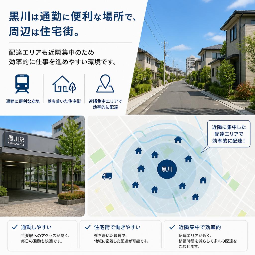 勤務地の魅力