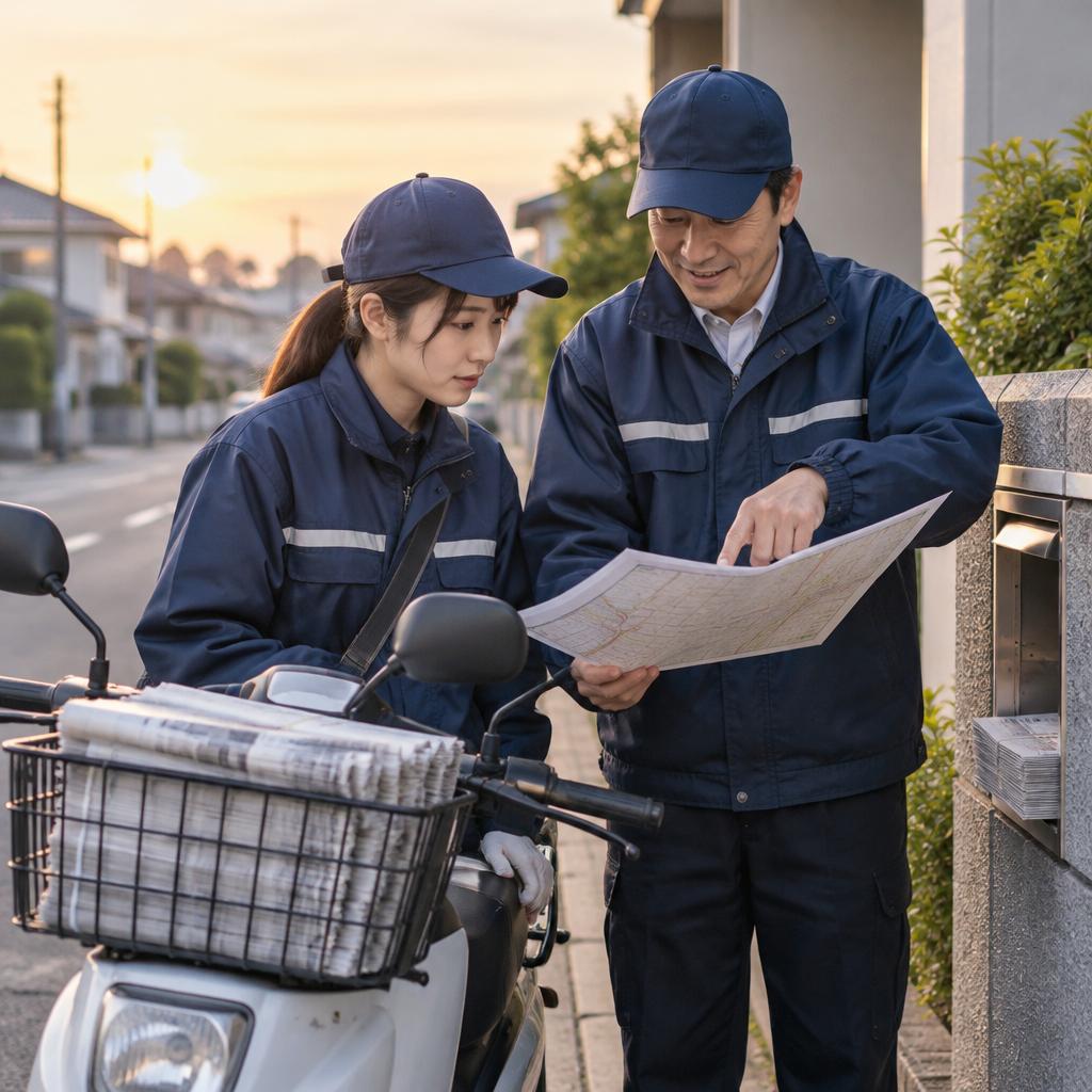 未経験でも大丈夫。配達の基本から先輩がサポート