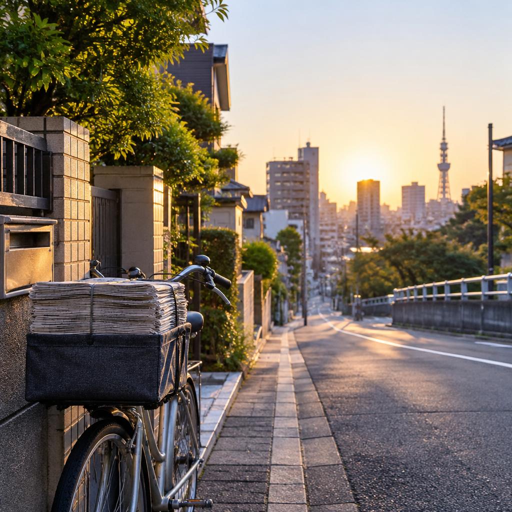 人間関係に気を使いすぎない朝へ。名古屋市北区・黒川で、覚えたルートを自分のペースで届ける朝刊配達